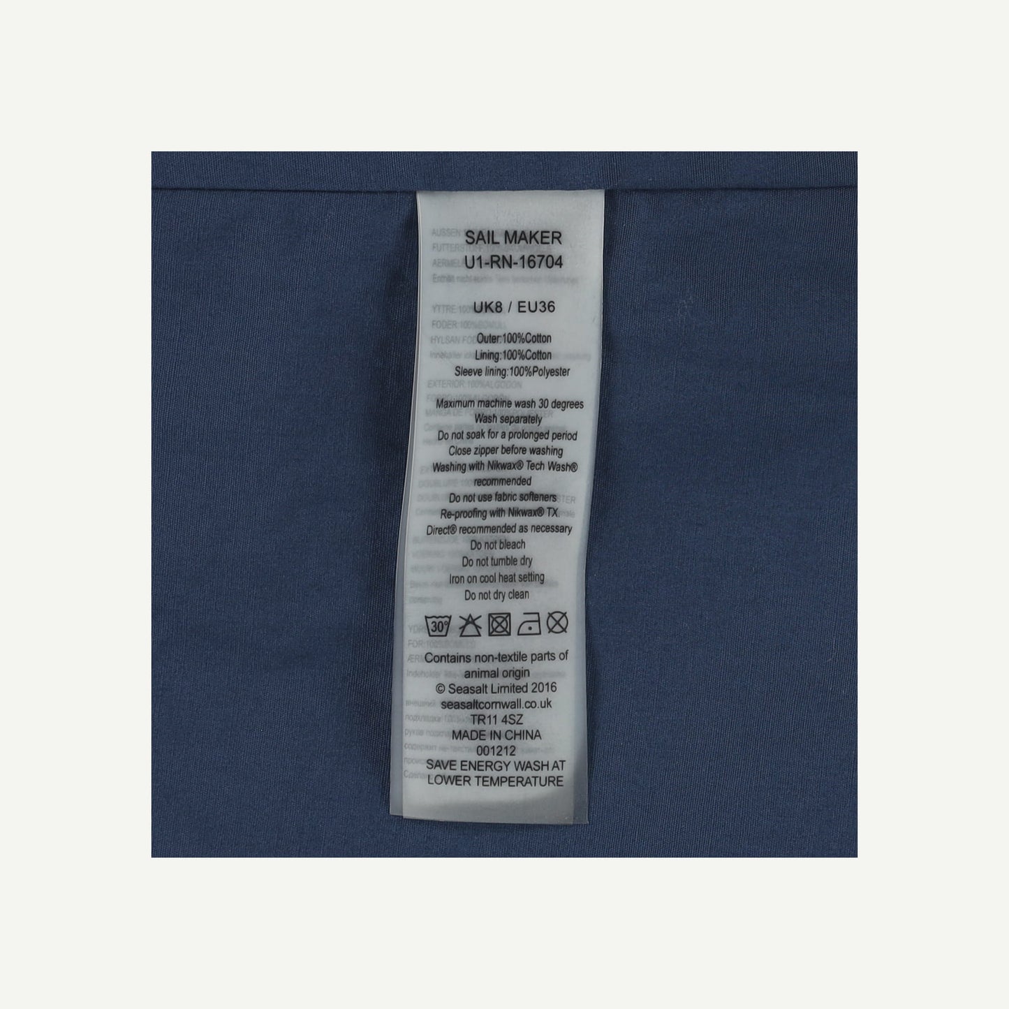 Sail marker Coat