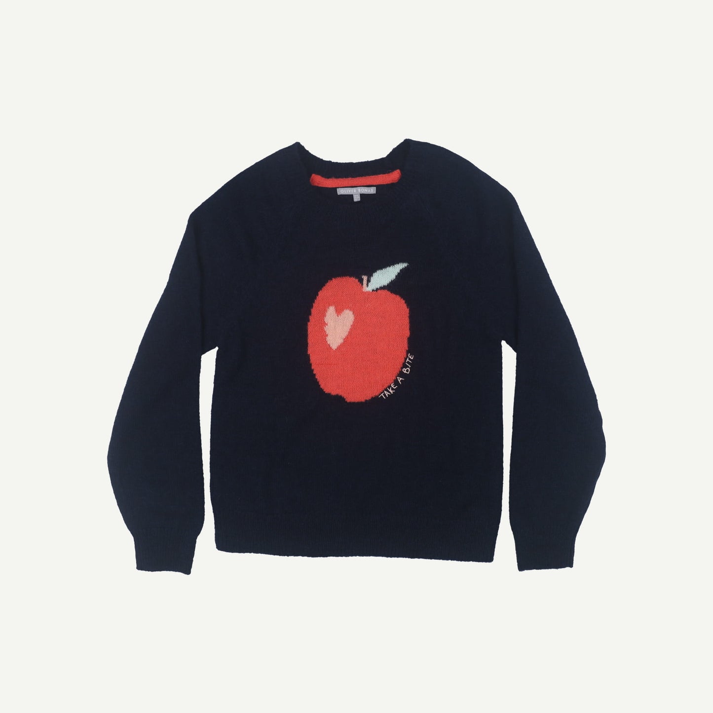 Apple Motif Jumper