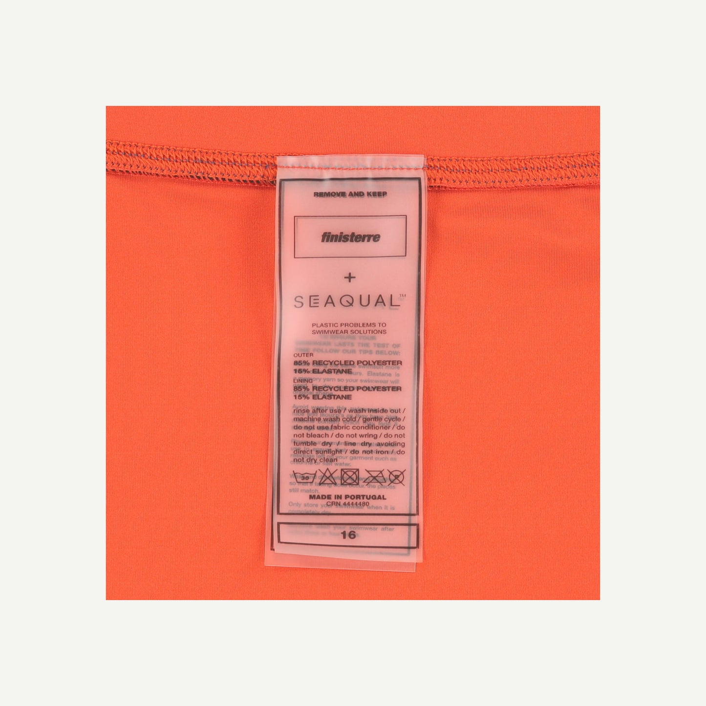 Finisterre X Seaqual Reversible Bikini bottoms