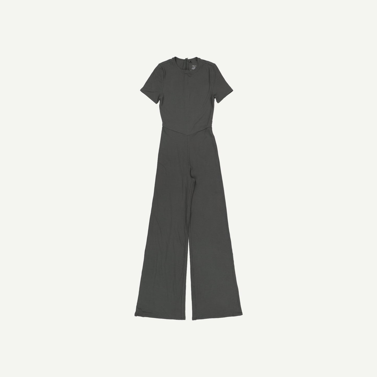 365 Sculpting Lounge Short Sleeve Wide Leg Jumpsuit