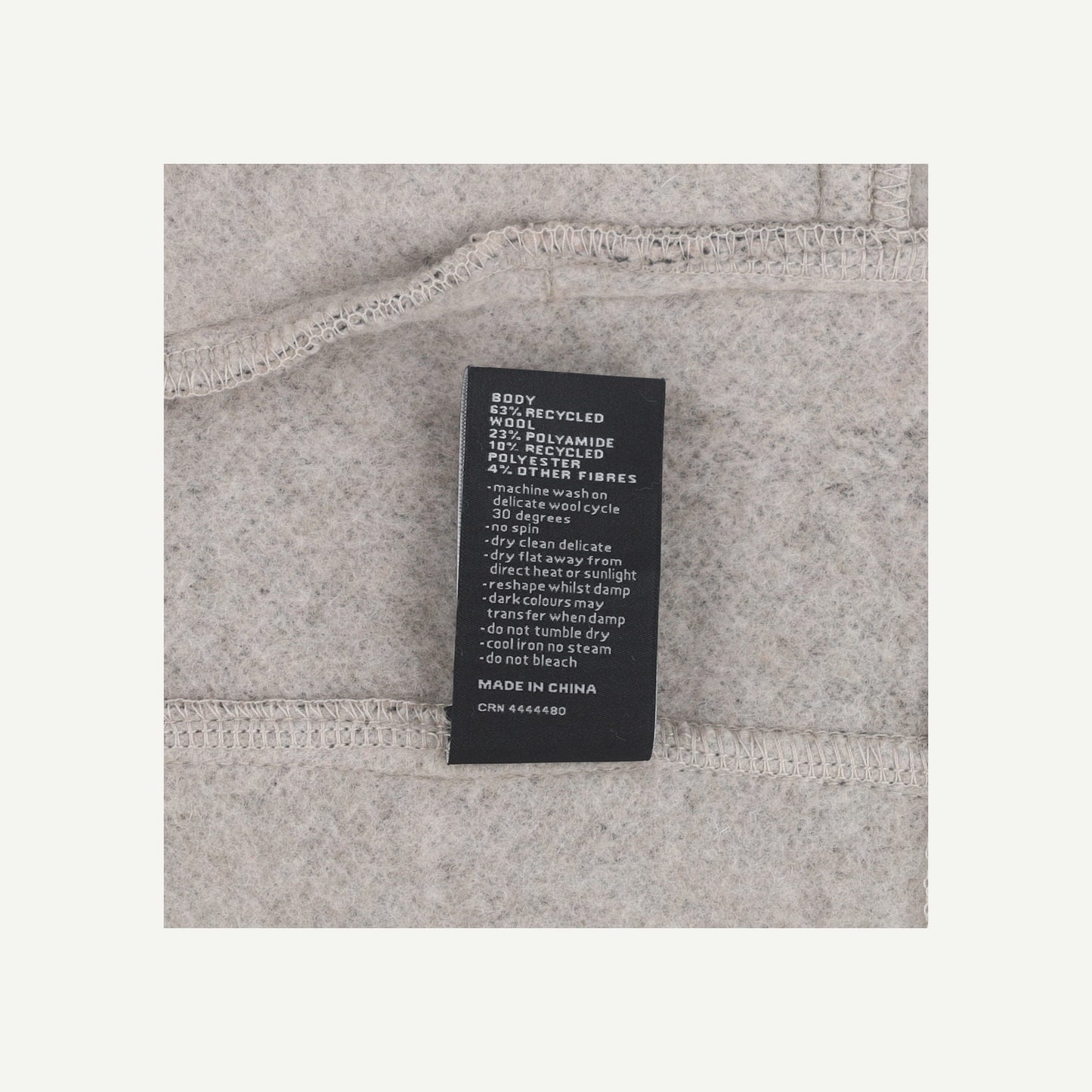 Budock Wool Zip Through Fleece
