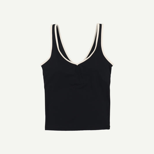DayFlex Built-In Support Plunge Neck Vest