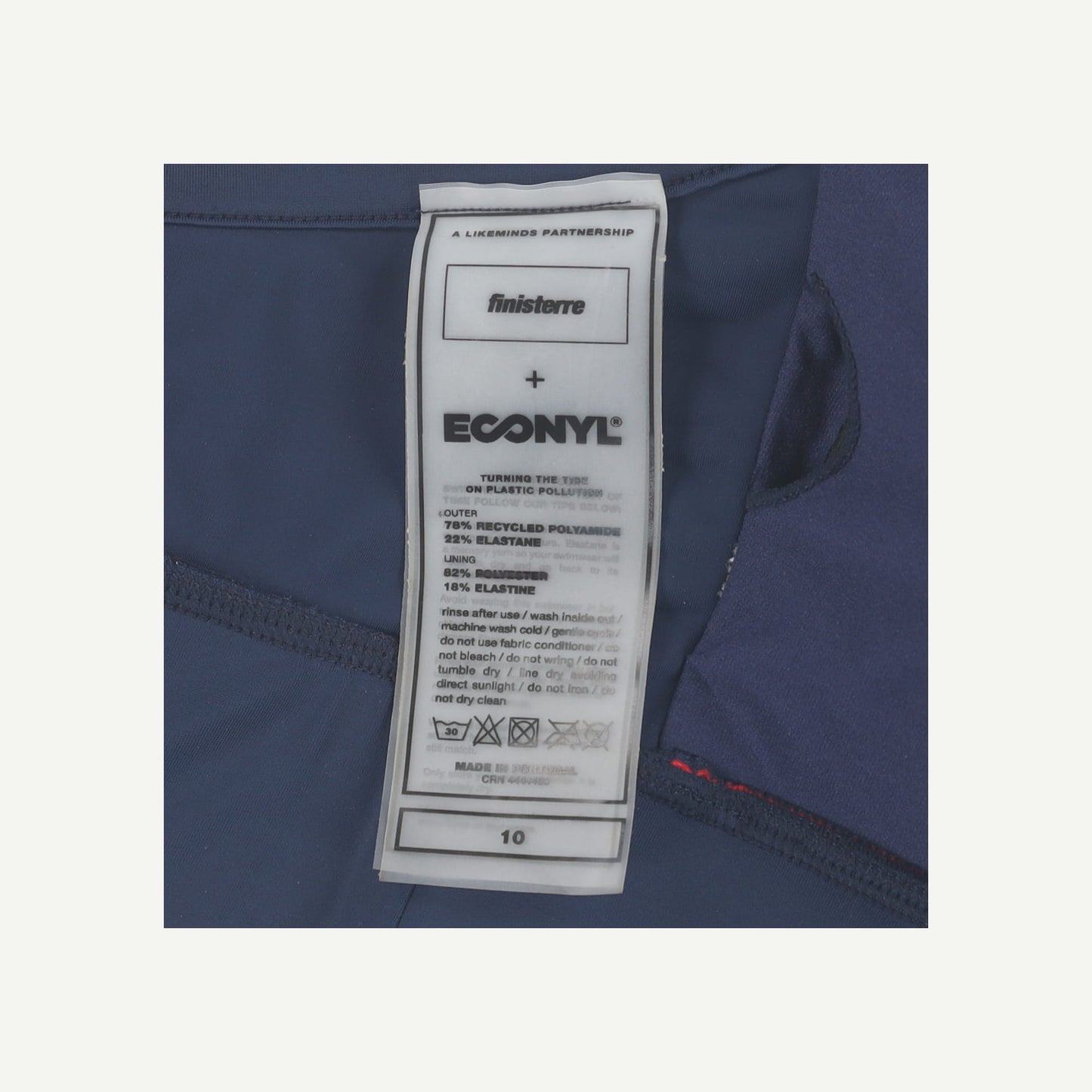 Finisterre X Econyl Bikini top