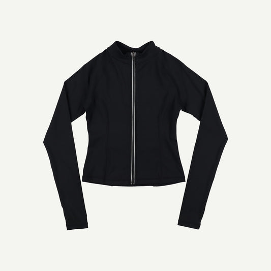 SkinLuxe Zip Through Running Top