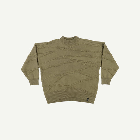 Arkose Embossed Knit Jumper