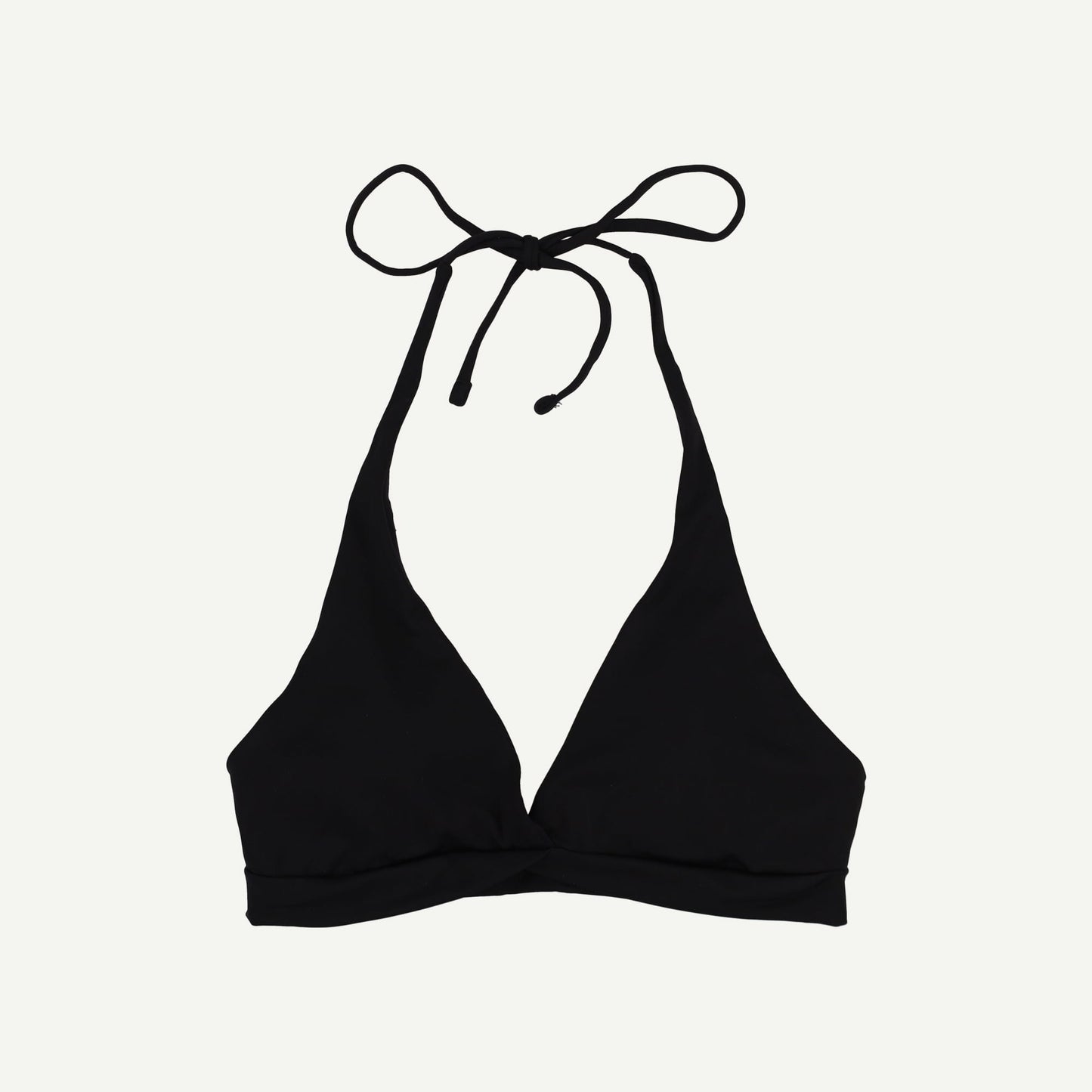 Amalfi Wrap Detail Halter Bikini Top