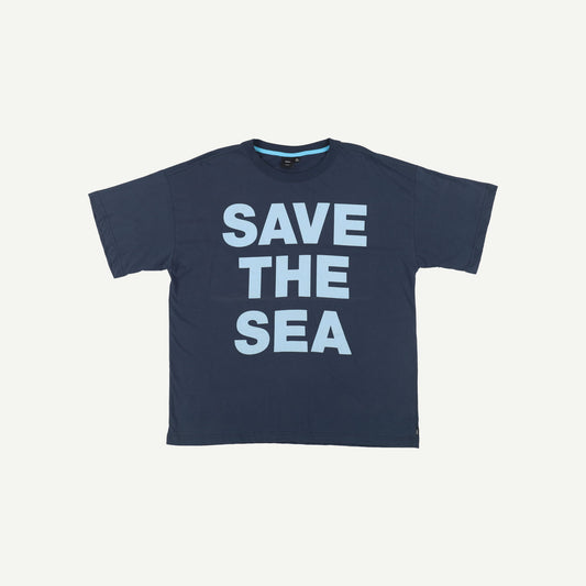 Save The Sea Oversized Tee