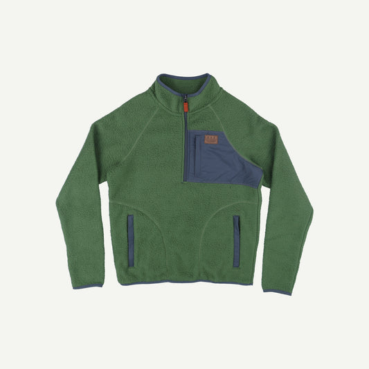 Offgrid 1/4 Zip Recycled Sherpa Fleece