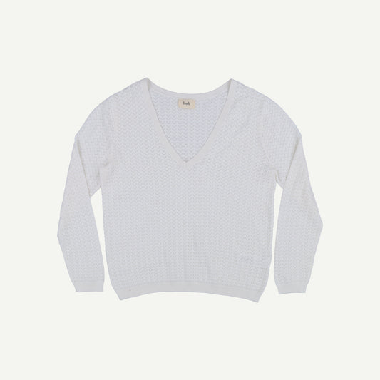 Izzie Knitted V Neck Jumper