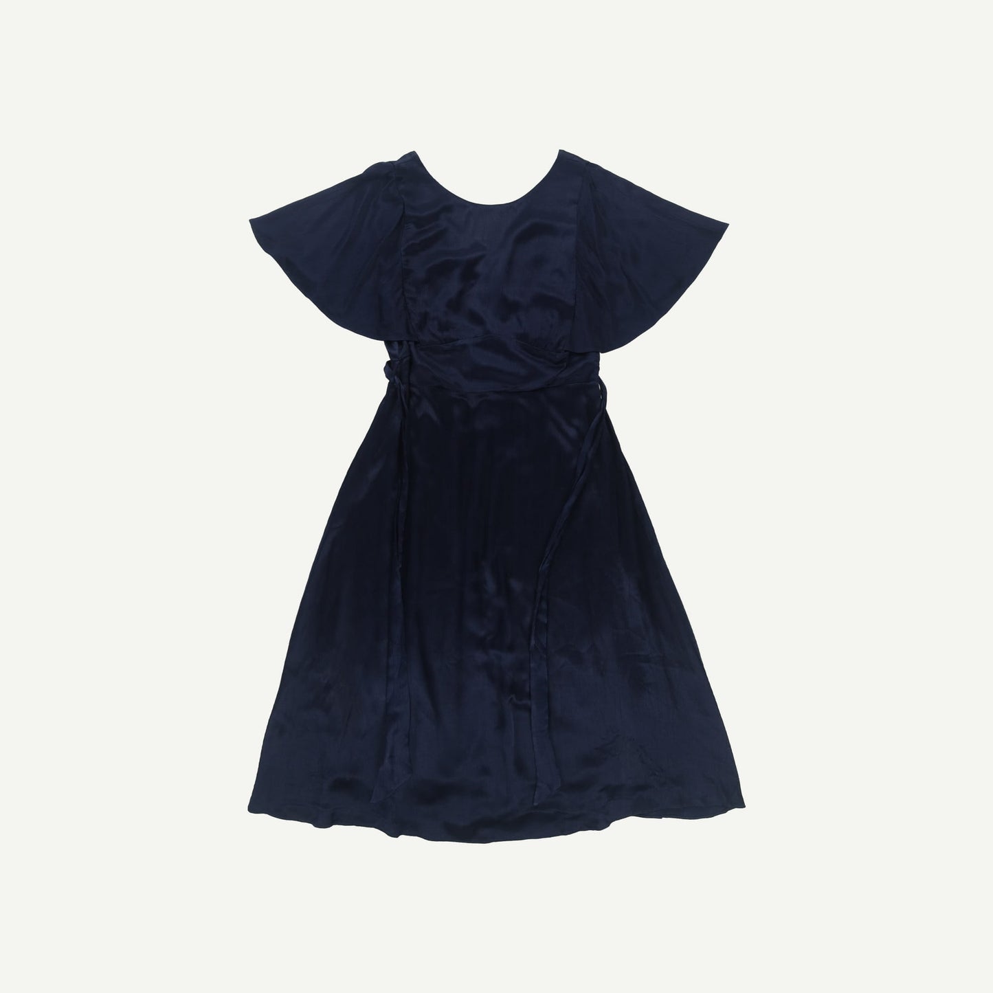 Crinkle Satin Dress