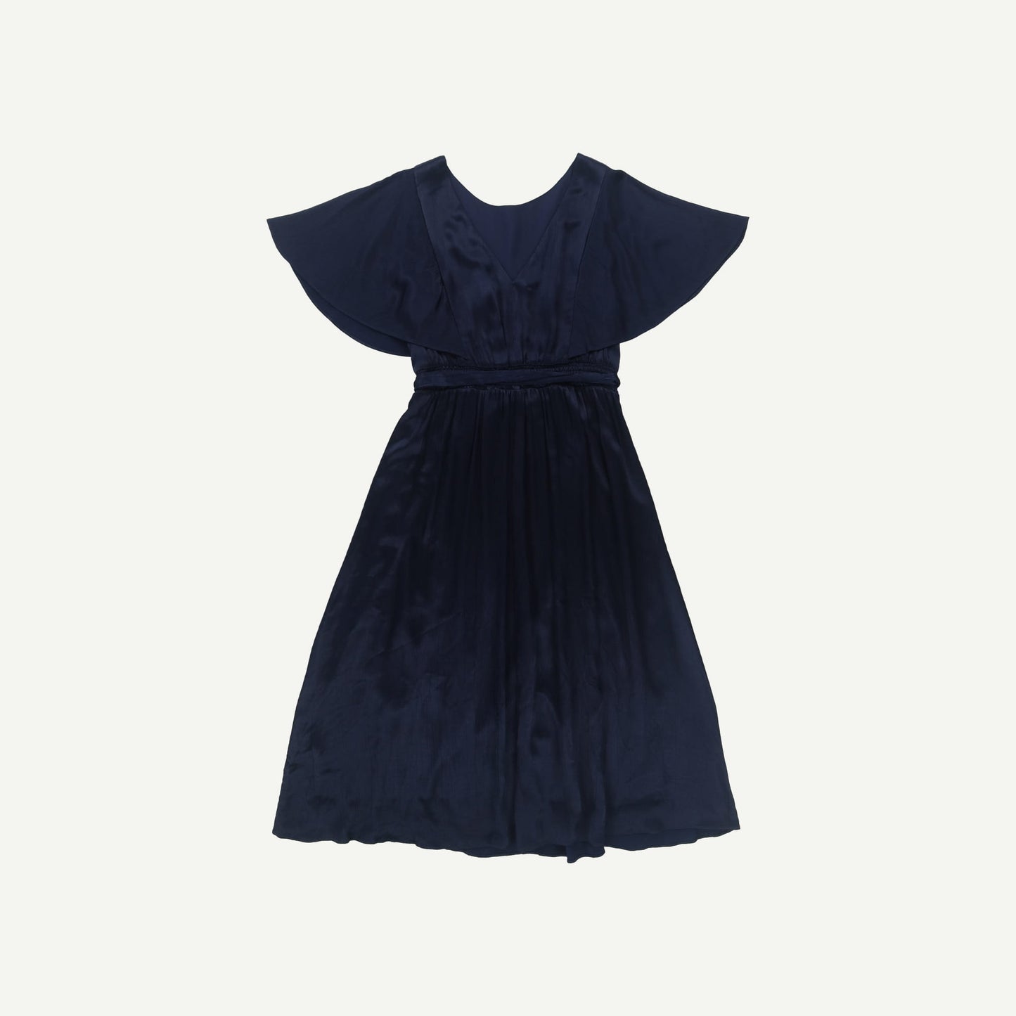 Crinkle Satin Dress