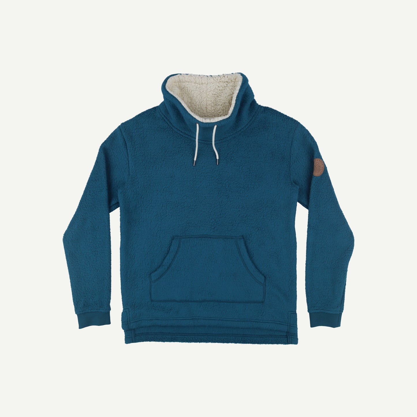 Hazel Slouch Neck Recycled Sherpa Fleece