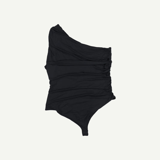 365 Asymmetric Ruched Side Bodysuit