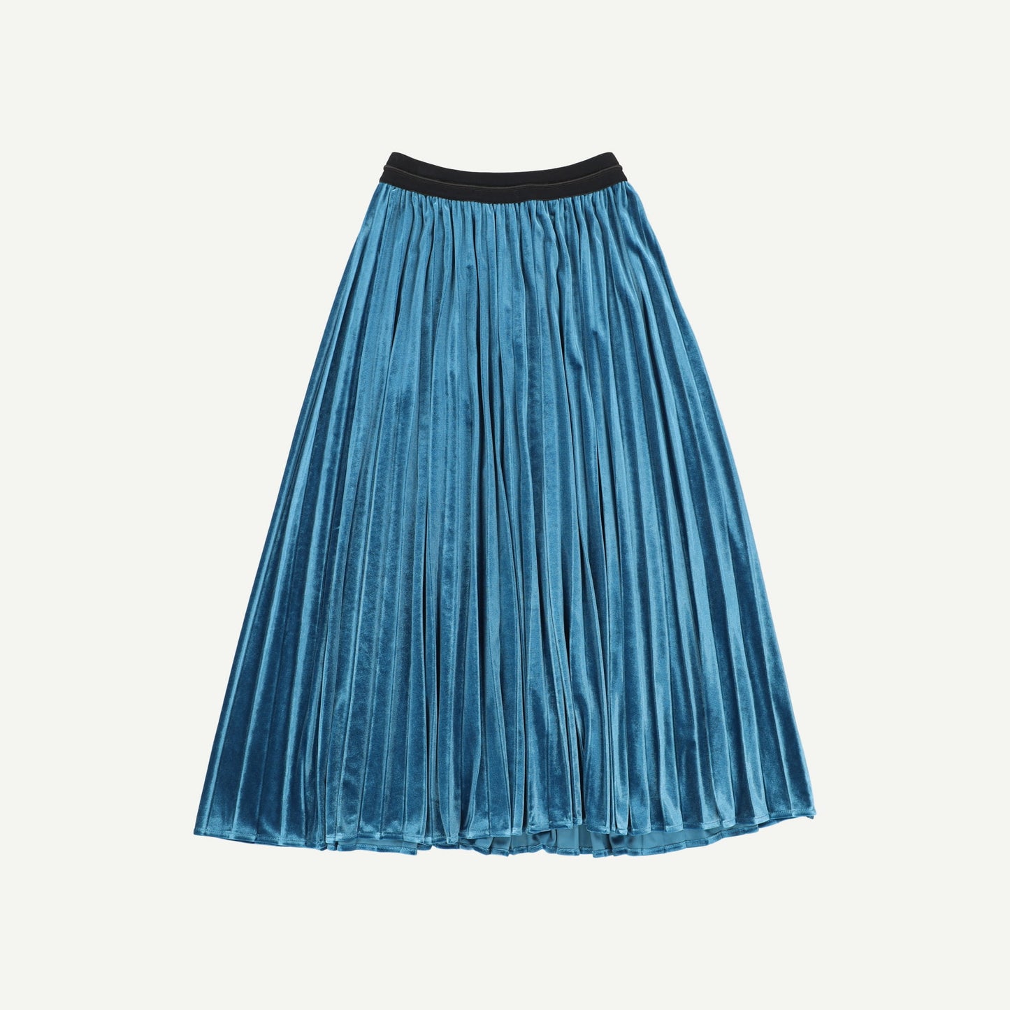Thea Velour Pleated Skirt