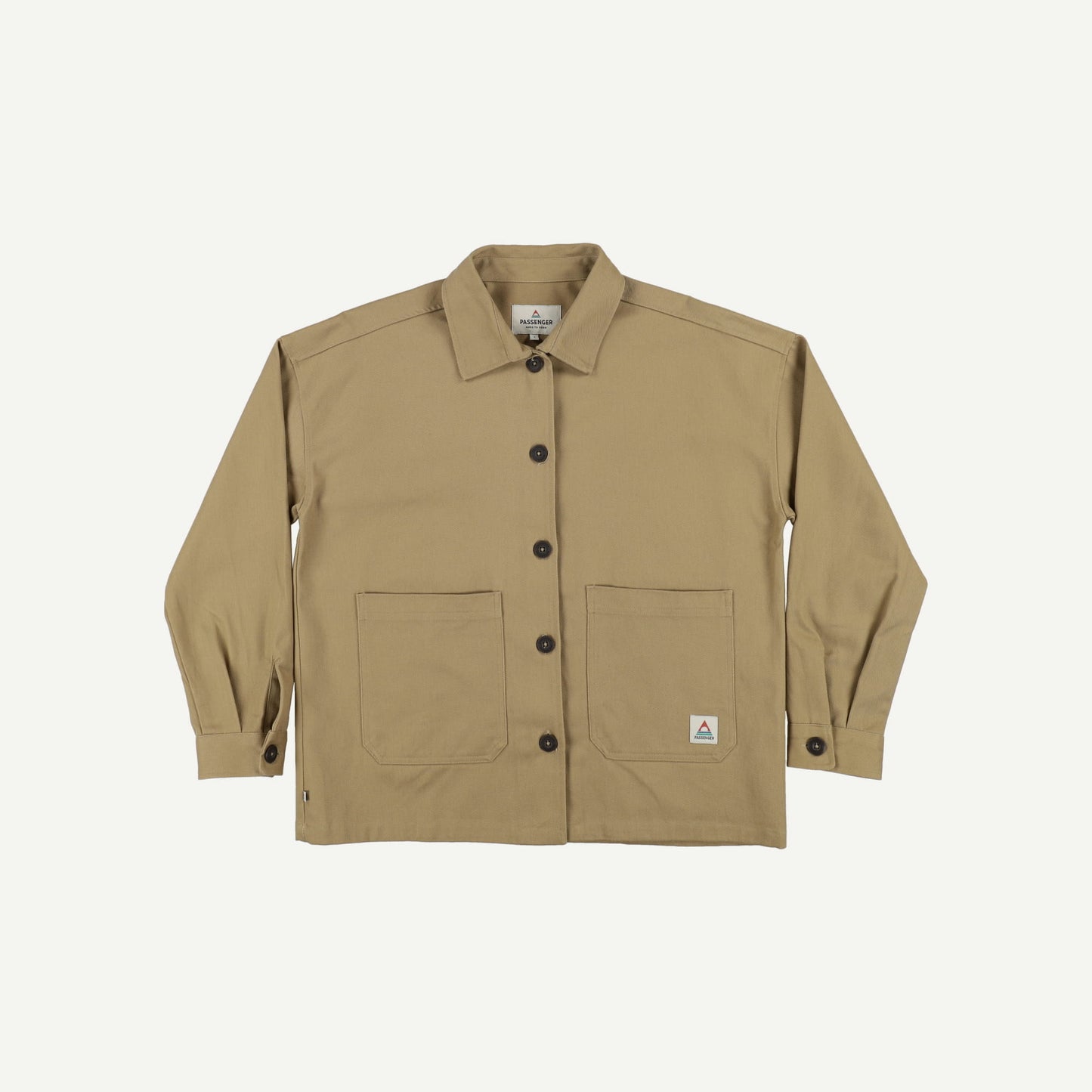 Forrest Organic Cotton Oversized Twill Overshirt