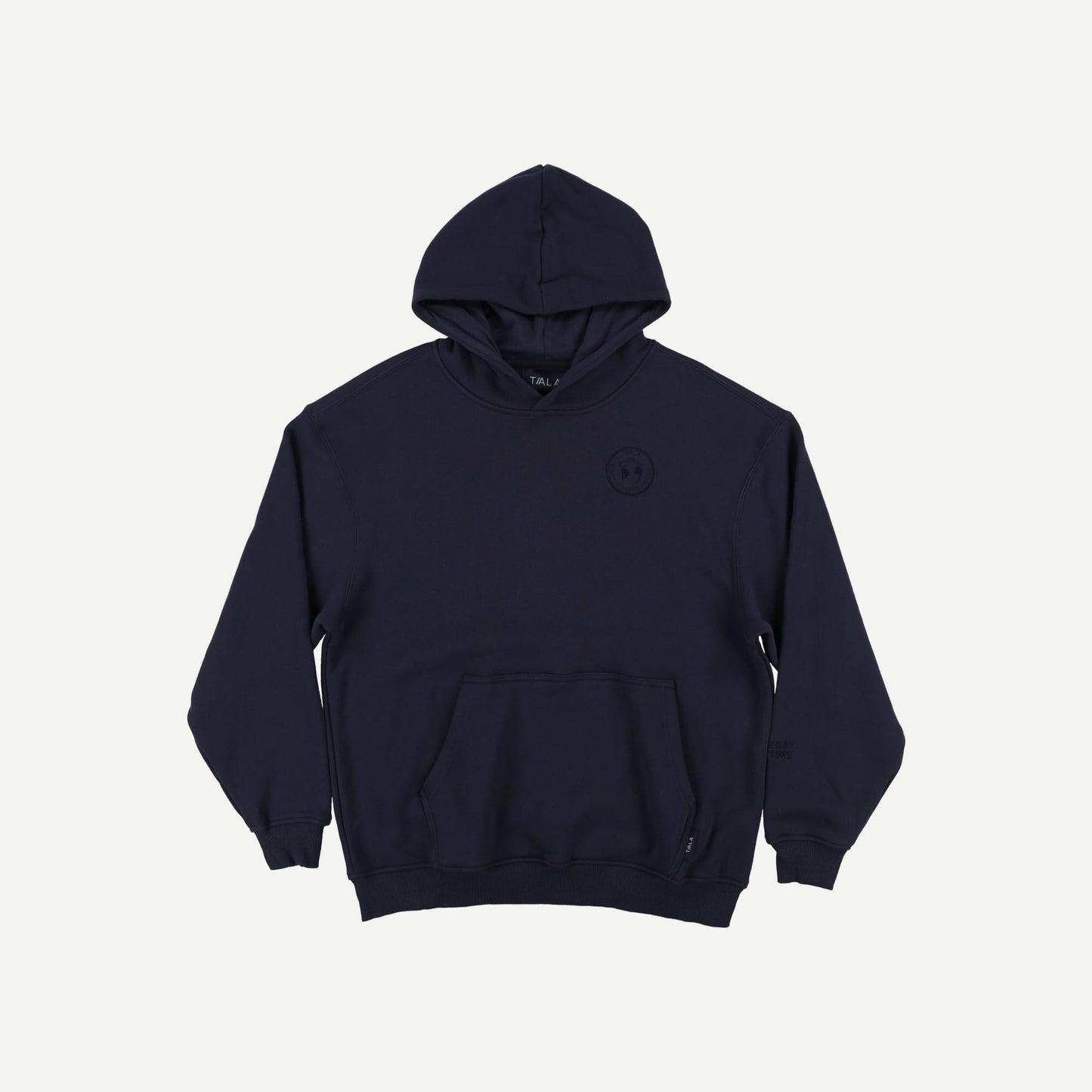 Club Oversized Hoodie With Embroidered Logo