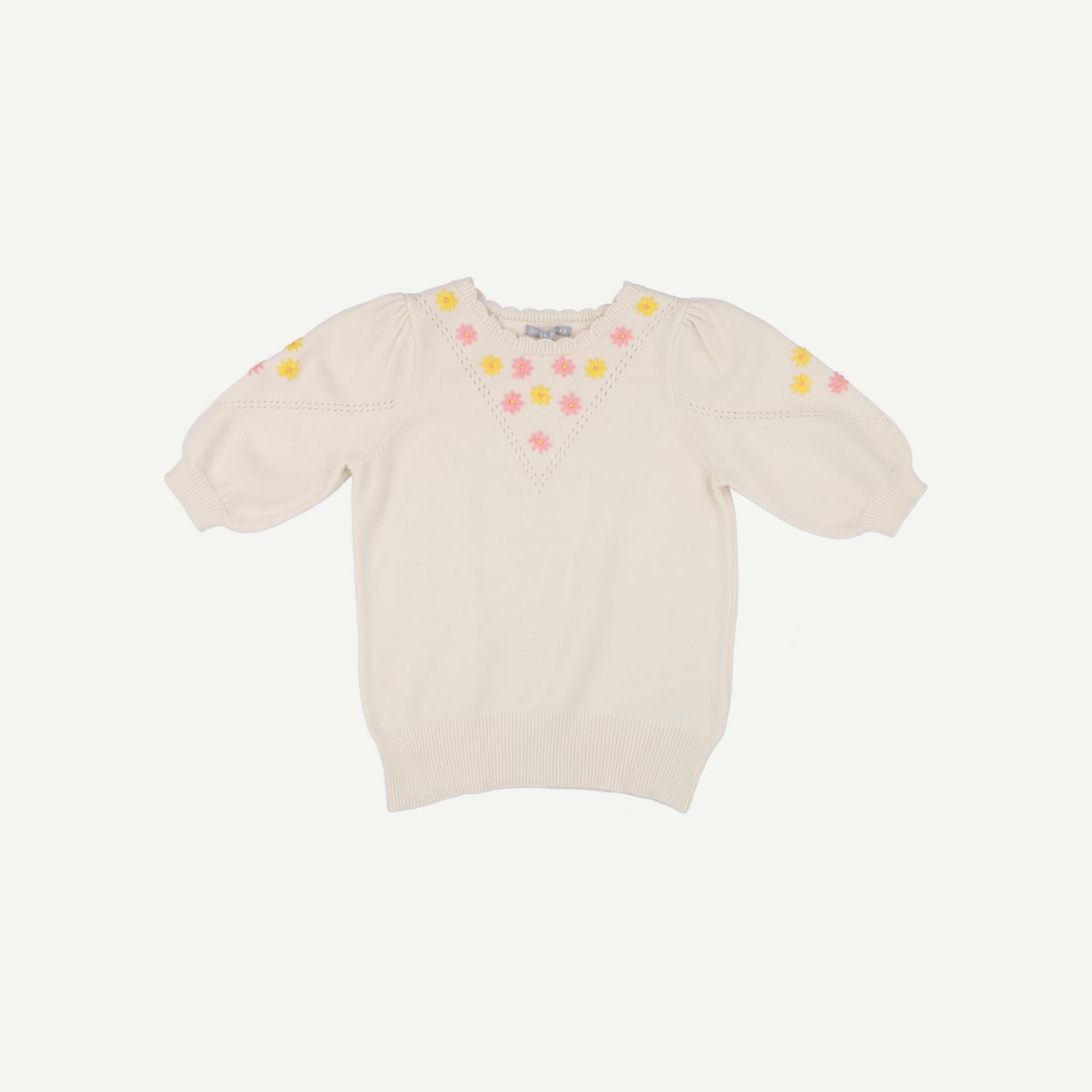 Floral Embroidered Top