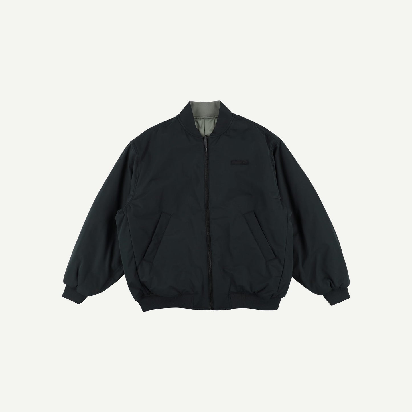 Reversible Oversized Bomber Jacket
