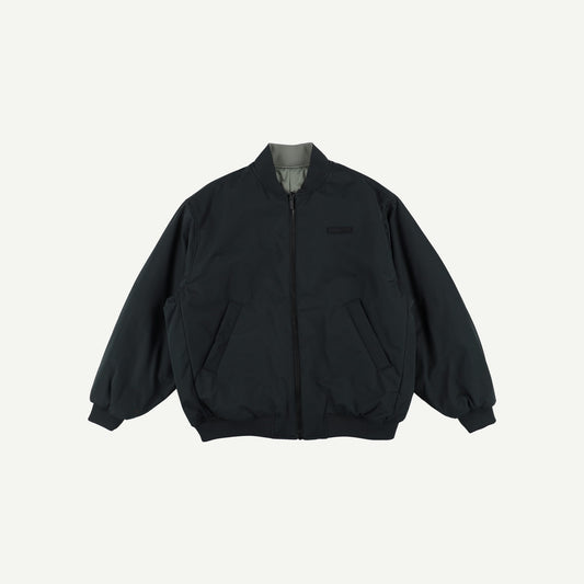 Reversible Oversized Bomber Jacket