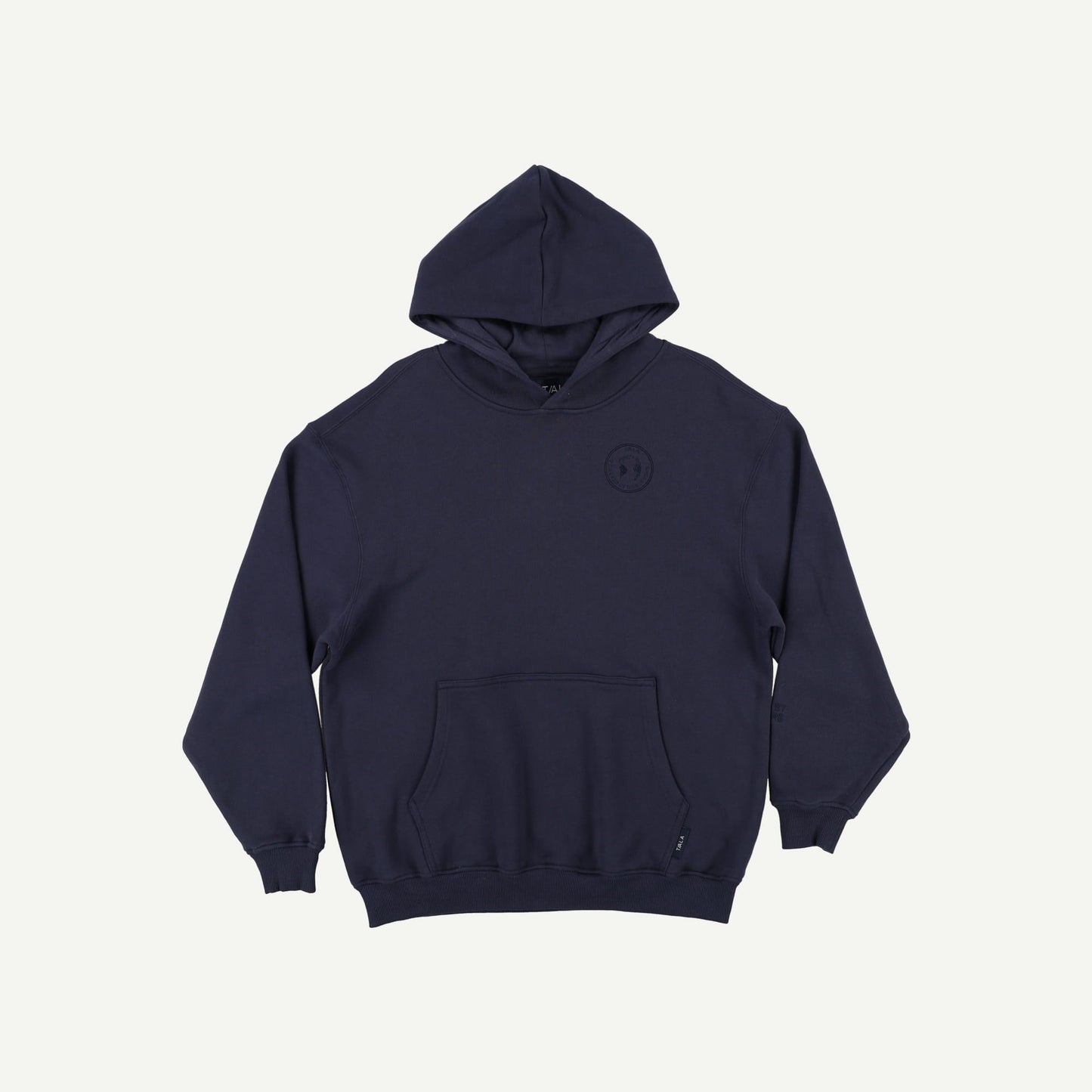 Club Oversized Hoodie with Embroidered Logo