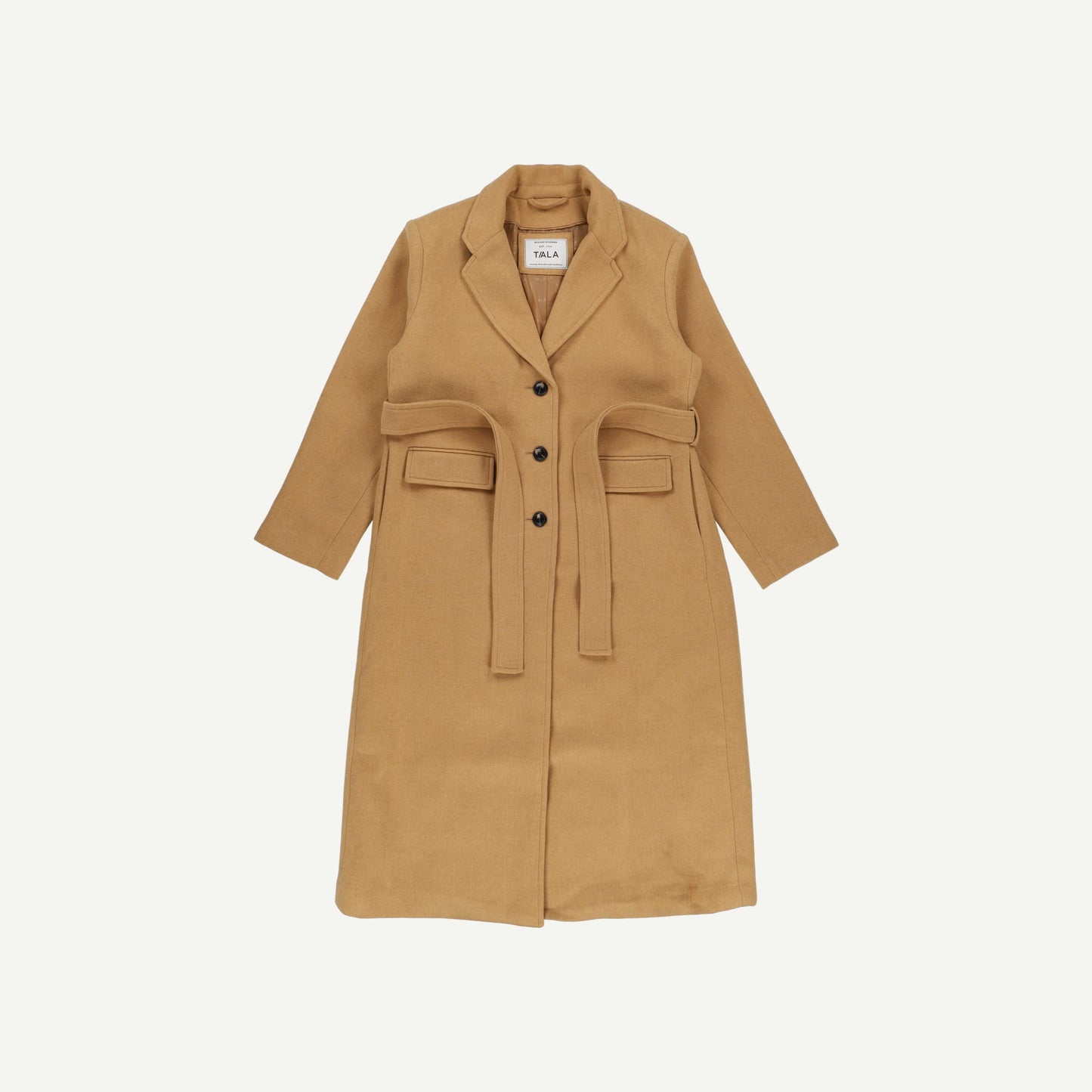 Everyday Single Breasted Multiway Structured Overcoat