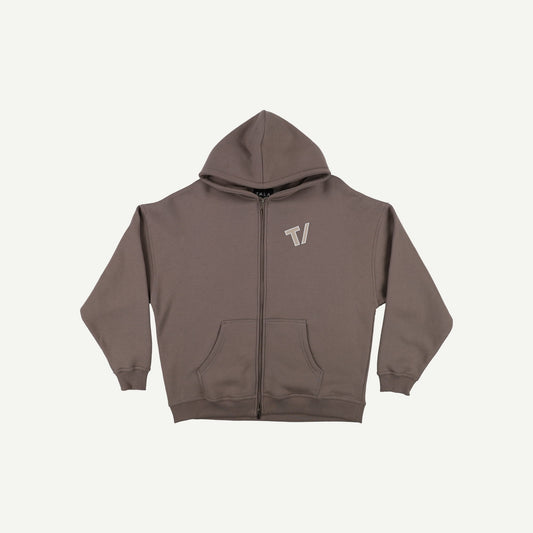 Club Oversized Full Zip Hoodie