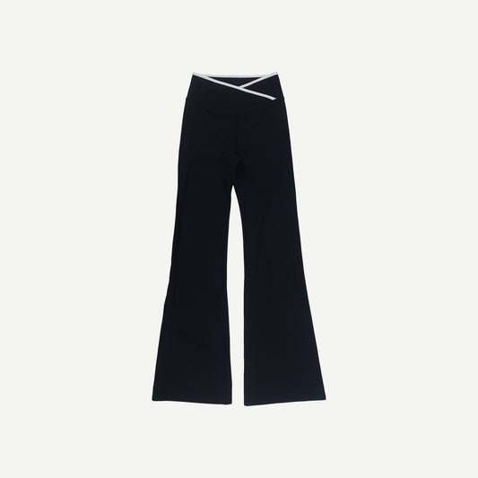 DayFlex Contrast Trim Wrap High Waisted Yoga Pants
