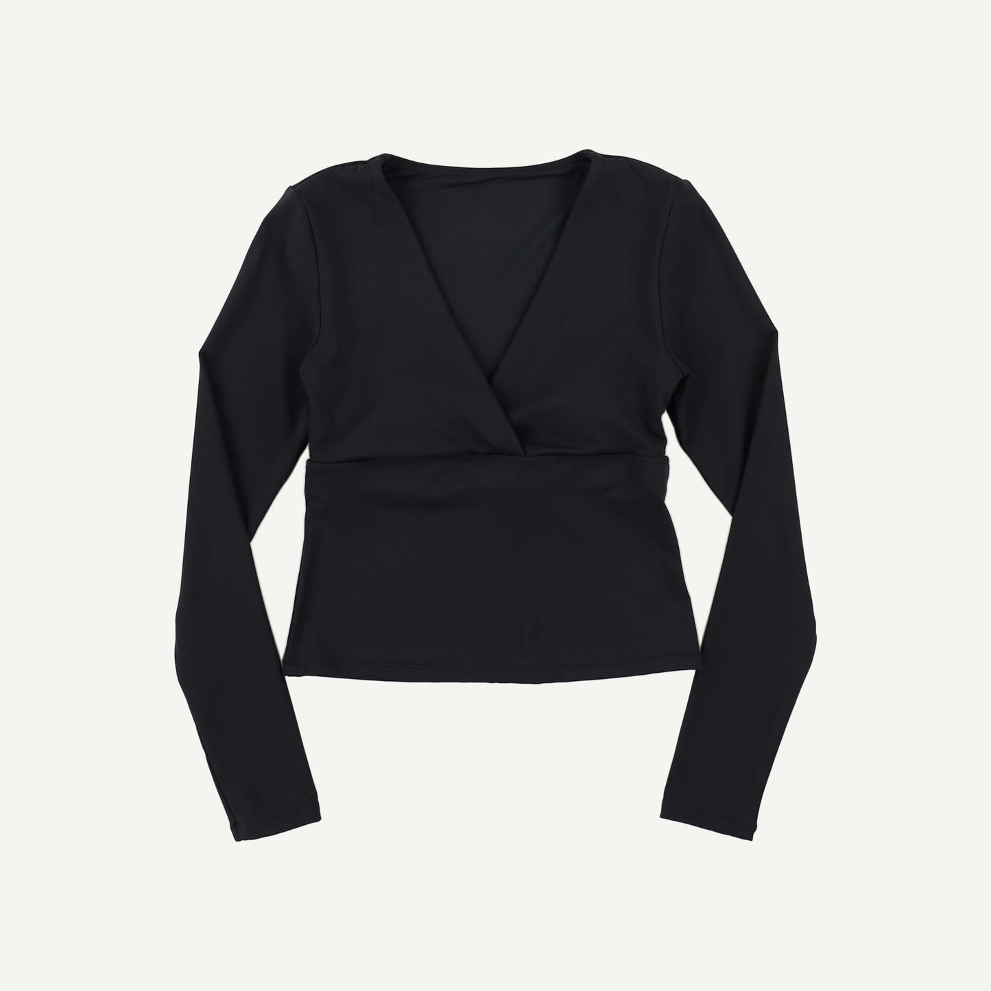 DayFlex Built-In Support V Neck Long Sleeve Top