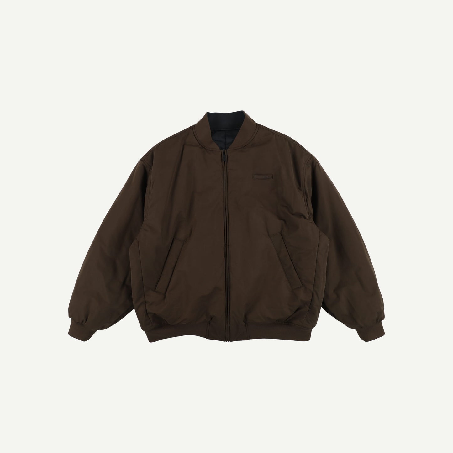 Reversible Oversized Bomber Jacket