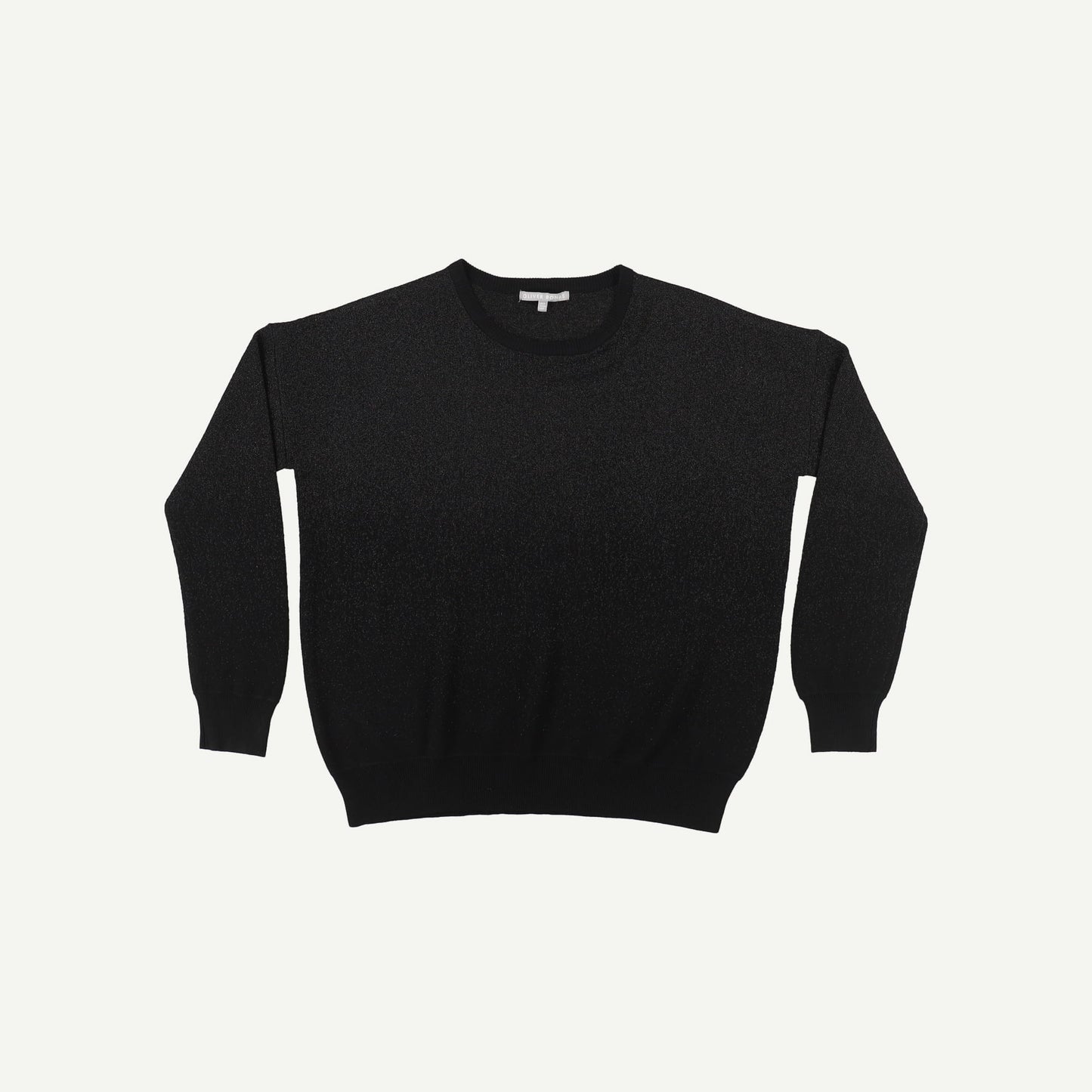 Ombre Sparkle Black Knitted Jumper