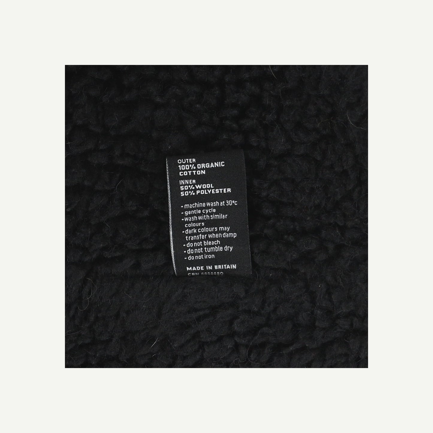 Black coat Ark Air x Finisterre